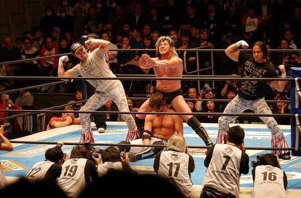 It was Kenny Omega who threw AJ Styles out of the Bullet Club during AJ's last outing at New Japan Pro Wrestling
